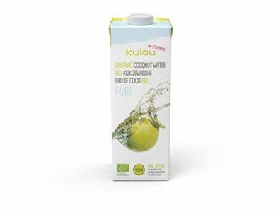 KULAU 6x KULAU Bio-Kokoswasser PURE 1 l 1000ml