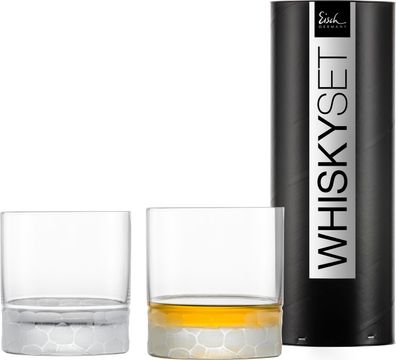 EISCH 2 Whiskygläser 500/14 in Geschenkröhre Hamilton 15006140