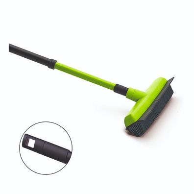 Nölle Profi Brush Gummibesen mit Teleskopstiel | Packung (1 Stück)