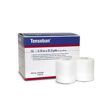 BSN Tensoban® Polsterschaumbinde 7 cm x 20 m | Packung (12 Binden)