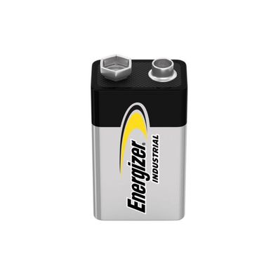 Energizer Industrial Alkaline Batterie 9V E-Block | Packung (12 Stück)