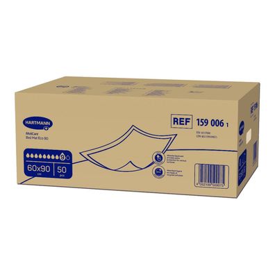 MoliCare Bed Mat Eco 9T 40x60 | Karton (1 Karton) (Gr. 40 x 60 cm - 100 Stück)