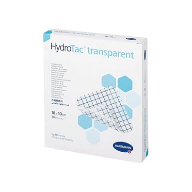 Hartmann HydroTac® transparent hydrozellulärer Gel-Verband 10 x 10 cm | Packung (10 S