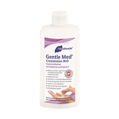 Meditrade Gentle Med® Cremelotion (W/O) - 500 ml | Flasche (1 ml)