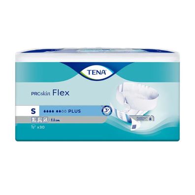 TENA Flex Plus Inkontinenzhose Gr. S | Packung (30 Stück) (Gr. S)