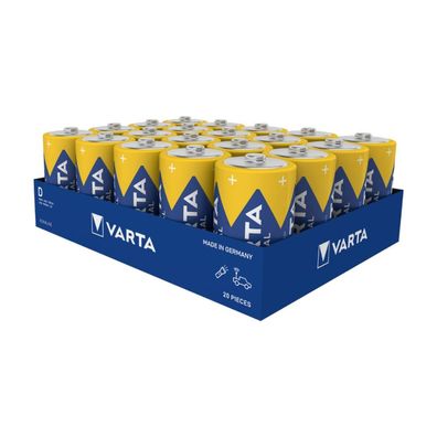 Varta Industrial 4014 Pro Baby C Batterie LR14 1,5V - 20 Stück | Packung (1 Stück)