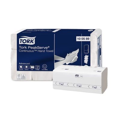 Tork PeakServe® 100589 Endlos? Handtücher Advanced H5 1-lagig | Karton (12 Packungen)