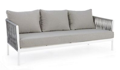 Sofa Florencia 220 x 85 x 86 cm Aluminium