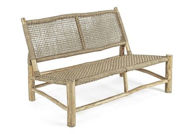 Sofa Lampok 120 x 79 x 72 cm Teakholz