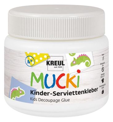 MUCKI Kinder Serviettenkleber, 150 ml