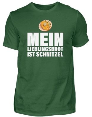 MEIN Lieblingsbrot IST Schnitzel - Herren Shirt