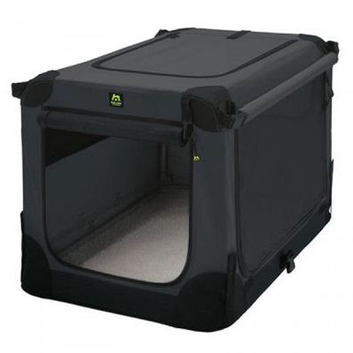 Maelson Soft Kennel faltbare Hundebox -anthrazit