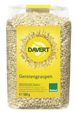 Davert Gerstengraupen Bioland, 500g 500g