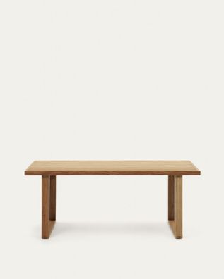 Gartentisch Canadell 180 x 90 x 77 cm Teakholz Esstisch Tisch Garten Neu