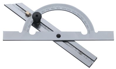 Winkelmesser Gradbogen-D.100mm Schienen-L.150mm PROMAT