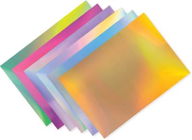 Magic Rainbow irisierender Karton, 10 Bogen 50 x 70 cm