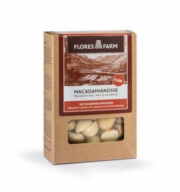 Flores Farm Premium Bio Macadamia 75g