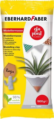 EFA Plast classic Modelliermasse grau, 1 kg