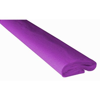 Krepppapier/Feinkrepp violett 10 Rollen, 50 x 250 cm