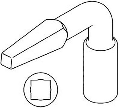 Dornschlü.766 Steckschlüsseleinsatz 8mm 4-KT.6,5-9mm FUHR