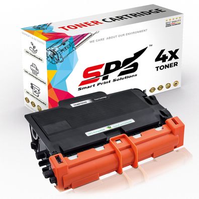 4x Kompatibel für Brother DCP-L5650DN Toner TN-3430 Schwarz