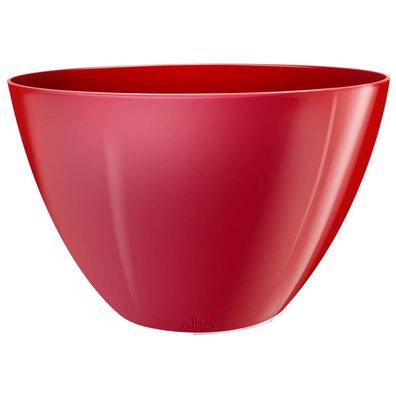 elho® Pflanzgefäß Brüssel Diamond High oval Lovely Rot 36 x 18 cm - Kunststoff