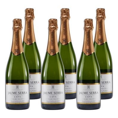 Jaume Serra Cava Semi Secco -halbtrocken- (6 x 0,75L)