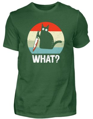 WHAT? - Herren Shirt