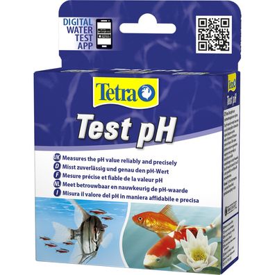 Tetra Wassertest zur Messung von PH-Wertes Tröpfchentest