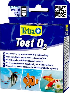 Tetra Wassertest zur Messung des Sauerstoff gehalts O2