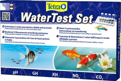 Tetra Wassertest Set pH KH GH No2 Co2