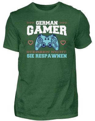 GERMAN GAMER Sterben NICHT, SIE - Herren Shirt