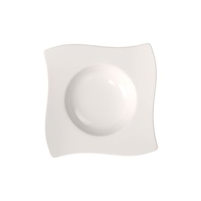 Villeroy & Boch NewWave Suppenteller Premium Porcelain weiß 1025252709