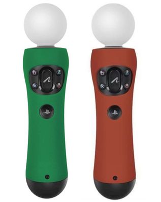 2x Silikon Skin SchutzHülle für Sony PS Move Motion VR Controller PS3 PS4 PS5