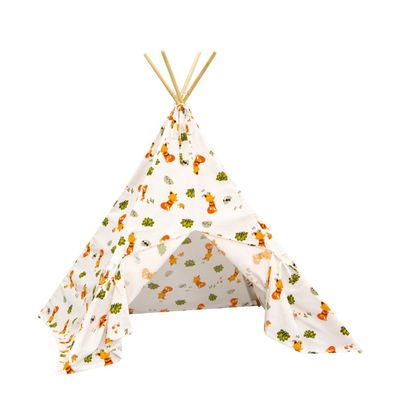 Kinder Tipi 125x125x140 Zelt Kinderzelt Spielzelt Spielhaus Indianerzelt Wigwam