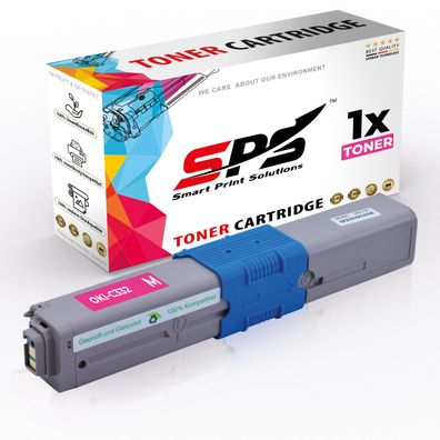 1x Kompatibel für OKI MC363DNW Toner 46508710 Magenta