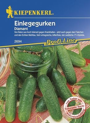 Einlegegurken Traubengurken Diamant parthenocarp tolerant