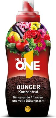 Nutri ONE Universal-Dünger, Flüssigkonzentrat für Topfpflanzen,