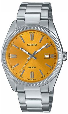 Casio Collection Herrenuhr Edelstahlband MTP-1302PD-9AVEF