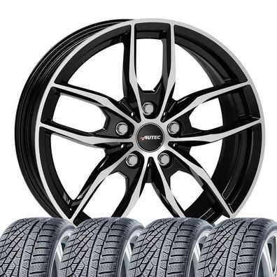 4 Winterräder Bavaris 7x17 SWP 205/60 R17 93H für BMW X1 X2 Continental WinterCo