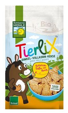 Bohlsener Mühle TierliX Dinkel-Vollkorn-Kekse 125g