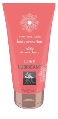 75 ml - Shiatsu Edible Love lubricant Acerola Cherry 75ml