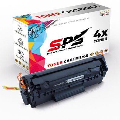 4x Kompatibel für HP Laserjet 1020 Toner 12A Q2612A Schwarz