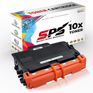 10x Kompatibel für Brother MFC-L5900DW Toner TN-3430 Schwarz