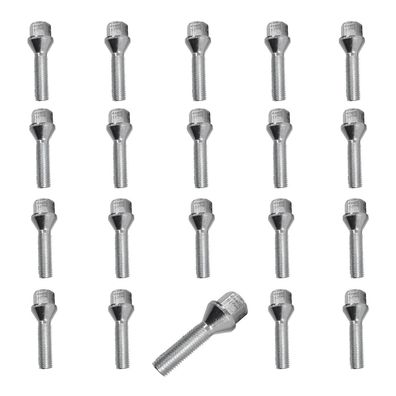 20 Radbolzen Radschrauben Kegelbund M14x1,5 40mm VW Amarok Beetle Bora Caddy CC