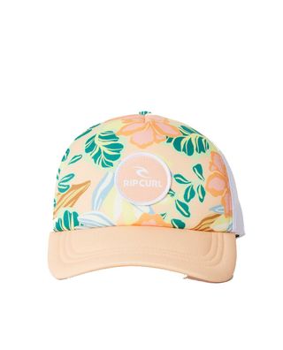 RIP CURL Women Snapback Trucker Cap Follow The Sun light orange