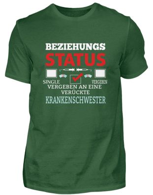 Beziehungs STATUS SINGLE Vergeben VERGEN - Herren Shirt