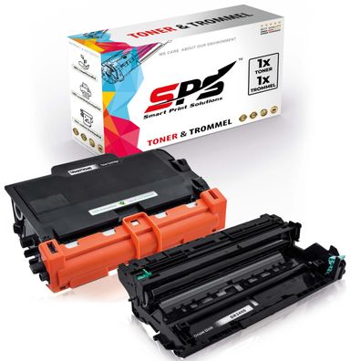 1x TN3480 Toner Schwarz + 1x DR3400 Trommel kompatibel für Brother DCP-L5602 Broth