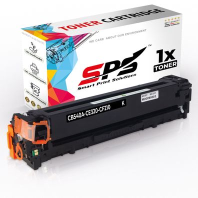 1x Kompatibel für HP Color Laserjet CP1515 Toner 125A CB540A Schwarz