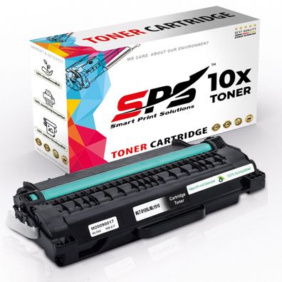 10x Kompatibel für Samsung ML-2525W Toner 105L MLT-D105L Schwarz